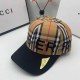 Black Street Simplicity Letter Embroidered Hat