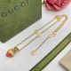 Gold Simplicity Letter Chains Necklaces