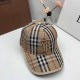 Gold Street Simplicity Letter Striped Embroidered Hat