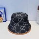 Black Street Simplicity Letter Patchwork Hat