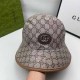 Deep Coffee Street Simplicity Letter Patchwork Hat
