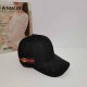 Black Street Simplicity Letter Embroidered Hat