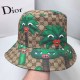 Green Street Simplicity Letter Patchwork Hat