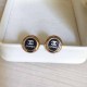 Rose Gold Simplicity Letter Patchwork Earrings