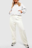 Light Gray Casual Solid Patchwork Zipper Collar Tops