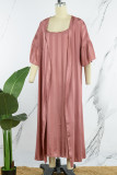 Black Casual Striped Patchwork Sleepwear Two Piece Set