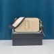 Multicolor Street Simplicity Letter Geometric Patchwork Zipper Bags(Without Box)