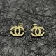 Gold Simplicity Letter Patchwork Earrings