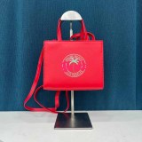 Rose Red Street Simplicity Print Letter Bags