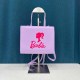Purple Street Simplicity Print Letter Bags