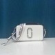 White Street Simplicity Letter Patchwork Zipper Bags