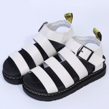 White Casual Patchwork Solid Color Round Comfortable Out Door Shoes