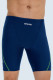 Blue Casual Sportswear Letter Patchwork Board Shorts