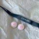 Pink Simplicity Letter Patchwork Earrings