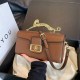 Dark Brown Simplicity Animal Patchwork Bags