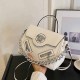 White Simplicity Figure Chains Bags