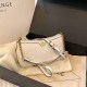 White Street Simplicity Letter Patchwork Chains Bags