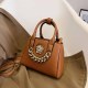 Dark Brown Simplicity Figure Chains Bags