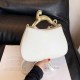 White Simplicity Letter Patchwork Bags