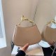 Khaki Simplicity Letter Patchwork Bags