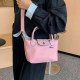 Pink Simplicity Embroidery Patchwork Bags