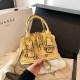Yellow Street Elegant Letter Patchwork Bags