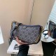 Deep Blue Street Simplicity Letter Patchwork Chains Bags