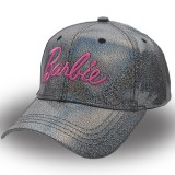 Silver Casual Letter Embroidery Patchwork Hat