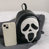 White Casual Patchwork Contrast Bags