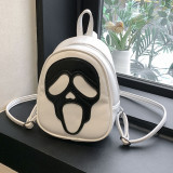 White Casual Patchwork Contrast Bags