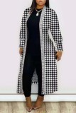 Multicolor Casual Print Patchwork Cardigan Outerwear