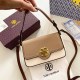 Khaki Simplicity Letter Patchwork Bags