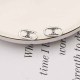 Silver Simplicity Geometric Patchwork Earrings