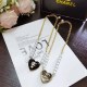 Black Simplicity Letter Chains Necklaces