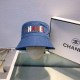 Blue Street Letter Patchwork Hat