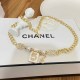 White Street Letter Chains Necklaces