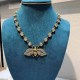 Gold Vintage Animal Rhinestone Necklaces