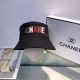 Black Street Letter Patchwork Hat