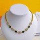 Gold Vintage Letter Chains Rhinestone Necklaces