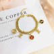 Gold Street Simplicity Letter Chains Bracelets
