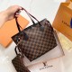 Black Brown Elegant Letter Patchwork Bags