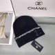 Black Street Simplicity Letter Patchwork Hat