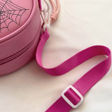 Pink Casual Print Patchwork Zipper Bags