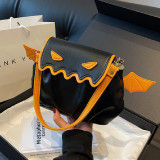 Black Casual Patchwork Contrast Bags