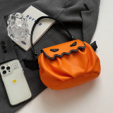 Black Casual Patchwork Contrast Bags