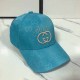 Blue Street Simplicity Letter Embroidered Patchwork Hat