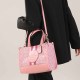 Pink Elegant Geometric Patchwork Bags