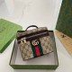 Khaki Vintage Letter Patchwork Zipper Bags(Without Box)