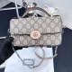 Khaki Street Letter Chains Bags
