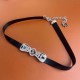 Black Street Simplicity Letter Patchwork Necklaces